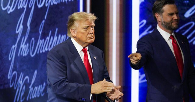 Capacity Crowd Goes Wild for Trump, Vance at Midterm Convention Closing